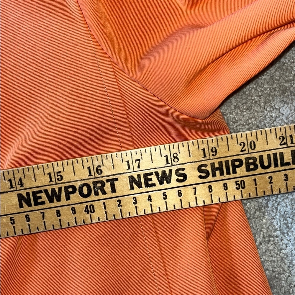 Lafayette 148 - Sienna Colored 3/4 Sleeve Boxy Jacket Sz Small - Picture 8 of 8